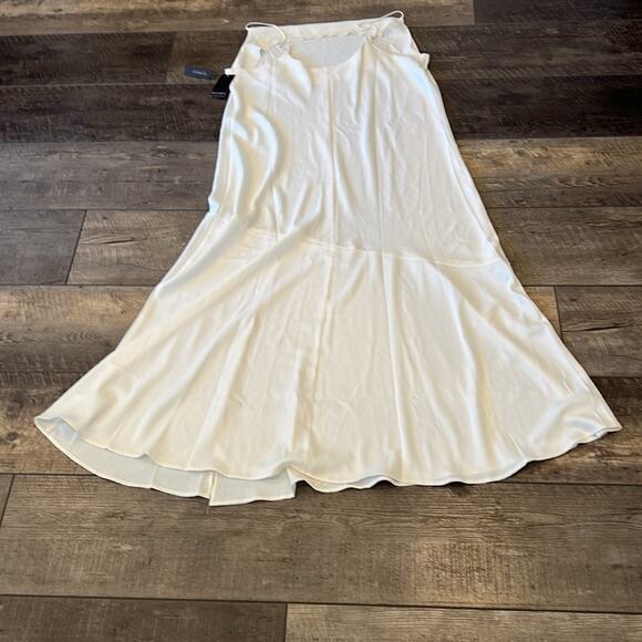NWT Eloquii Cream Slip Maxi Dress Size 22 - Picture 8 of 10